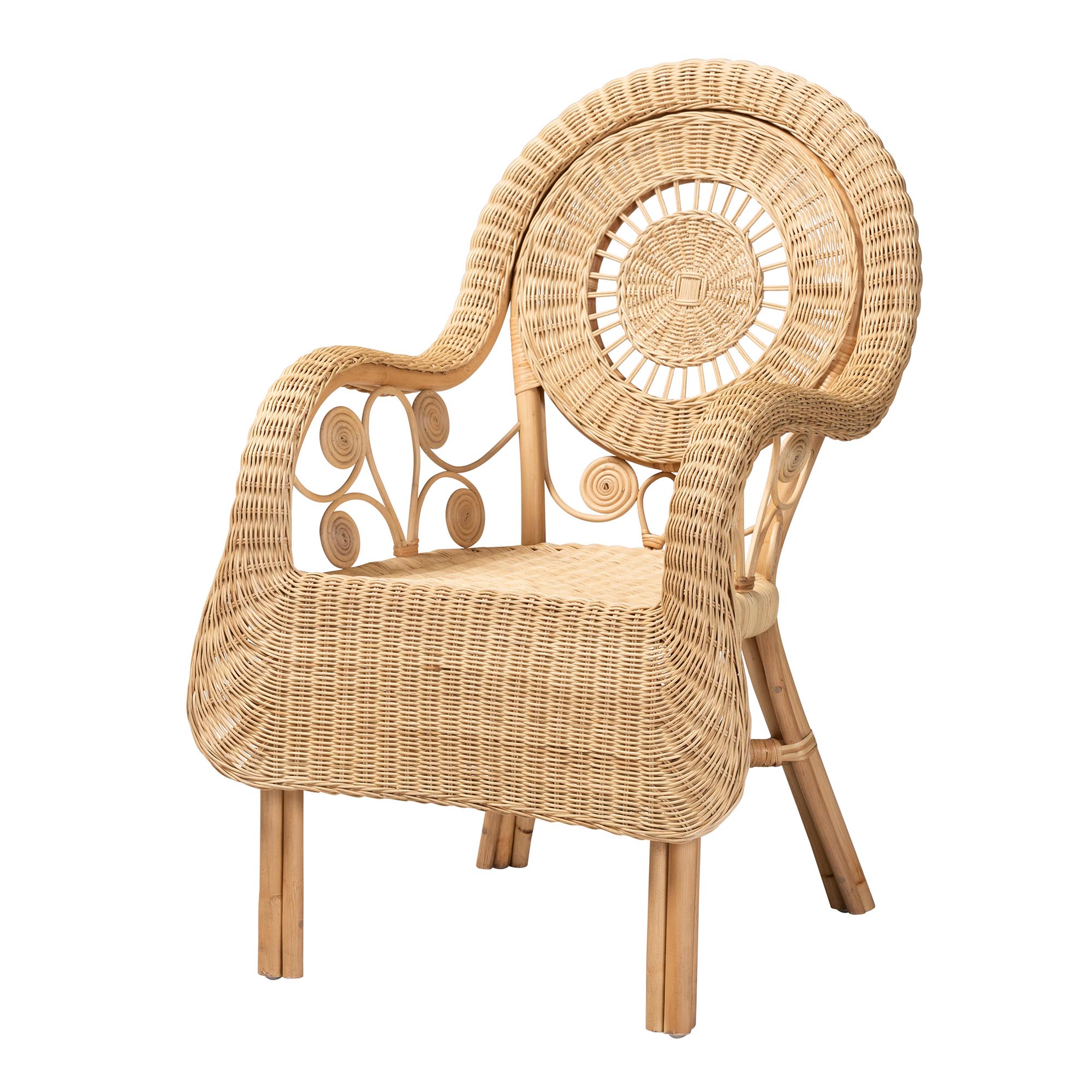 Rattan sitting online chair